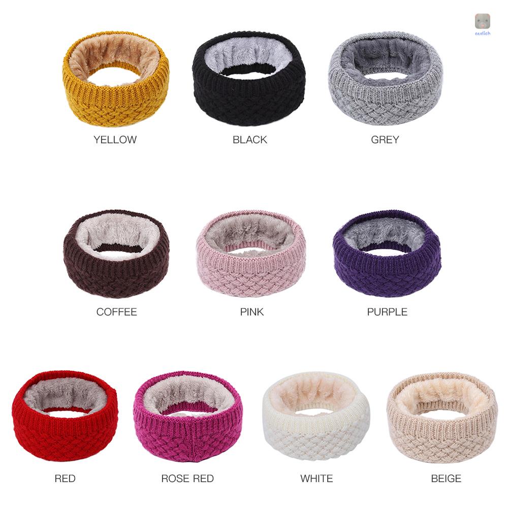 Khăn Choàng Cổ Dệt Kim Dày Dặn Giữ Ấm Mùa Đông Cho Nam Nữ