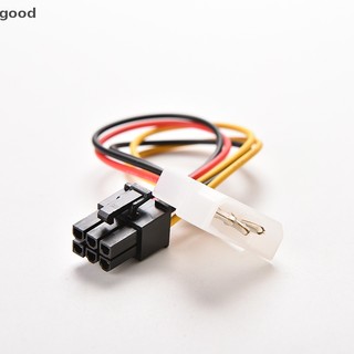 [Tốt] Bộ chuyển đổi cáp kết nối thẻ đồ họa PCI-E single4-Pin đến 6 Chân Mới [có thể]