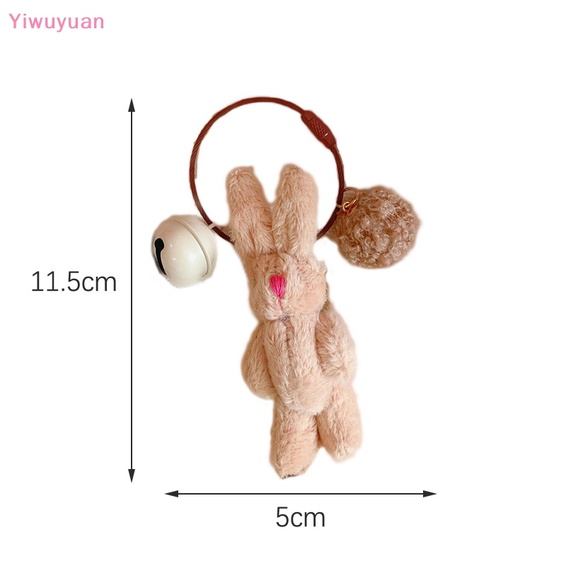 Móc Khóa Thỏ Bông Dễ Thương Thời Trang Hàn Quốc Mới