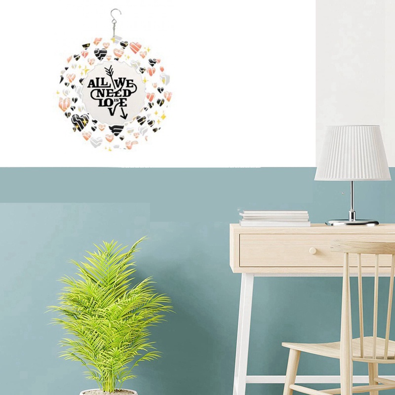 Set 6 Con Quay Gió 3D 8 Inch Treo Trang Trí Sân Vườn Ngoài Trời