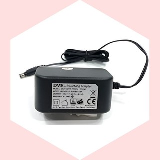 Adapter sạc nguồn 12v 1.5a DVE , nguồn box, camera