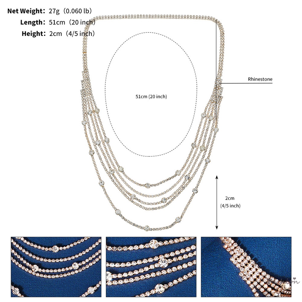 Cài Tóc Đính Đá Chống Trượt Chất Lượng Cao Cho Nữ