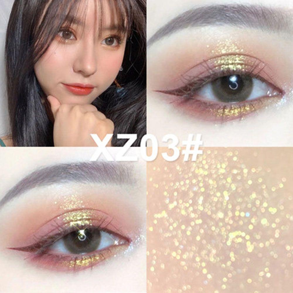 SUSVN Phấn Mắt Kiêm Kẻ Mắt Dạng Lỏng Màu Đơn Sắc Ánh Ngọc Trai Lấp Lánh Lâu Trôi Không Thấm Nước