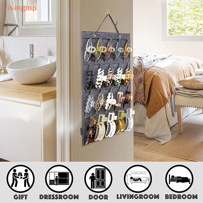 Giá Đỡ Kẹp Tóc Gắn Tường Tiết Kiệm Không Gian Tiện Dụng