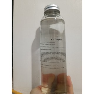 Tờ dán chú đại bi miếng dán chai cốc nước làm nước đại bi miếng dán chú đại bi chú dược sư đem lại khoẻ mạnh bình an