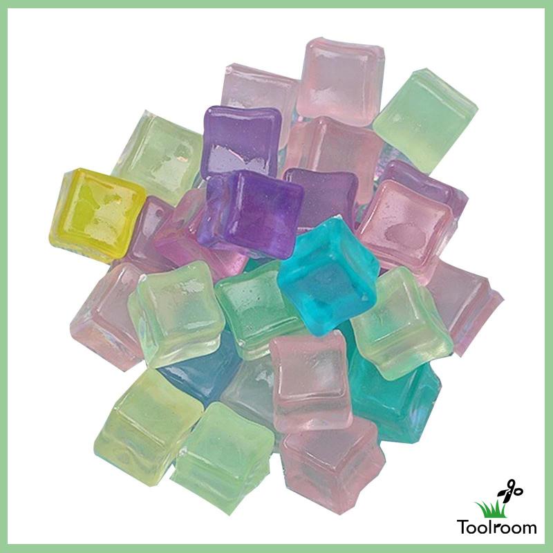 Đá Viên Hình Vuông Bằng Acrylic Dùng Làm Đạo Cụ Chụp Ảnh