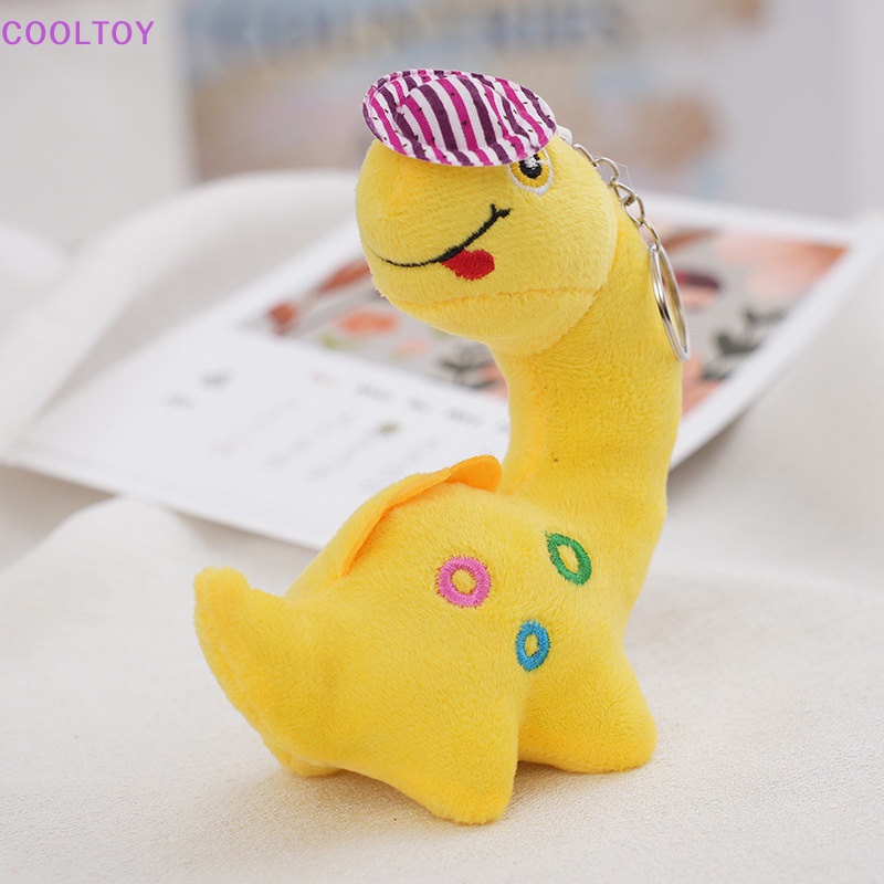 1 Móc Khóa Khủng Long Nhồi Bông 12cm Dễ Thương