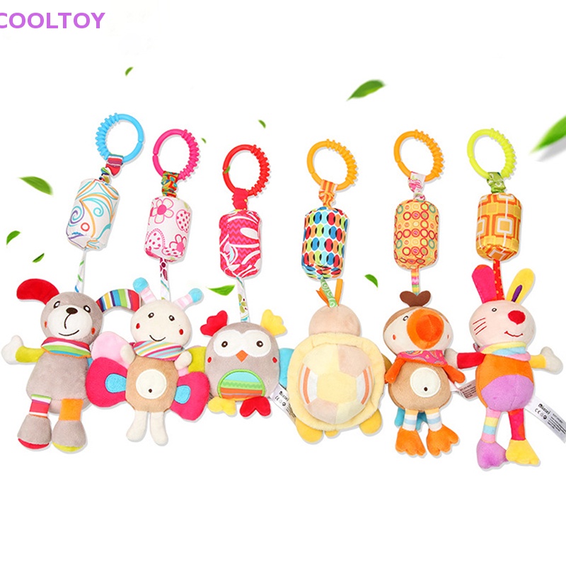 Cooltoy Đồ Chơi Treo Xe Đẩy Em Bé Hình Thú Hoạt Hình Nhồi Bông Chất Lượng
