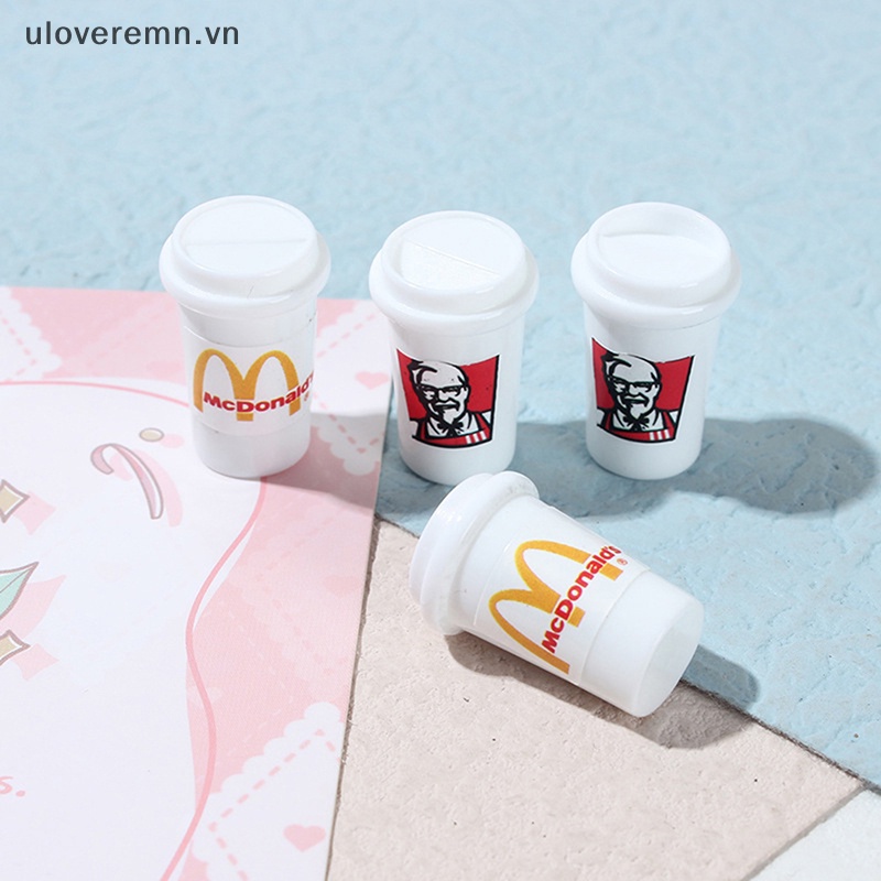 Set 5 Ly Cà Phê Mini Xinh Xắn Cho Nhà Búp Bê