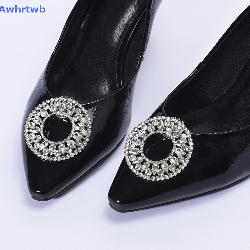 1 Kẹp Đính Đá Trang Trí Giày Cao Gót Cho Cô Dâu Mới