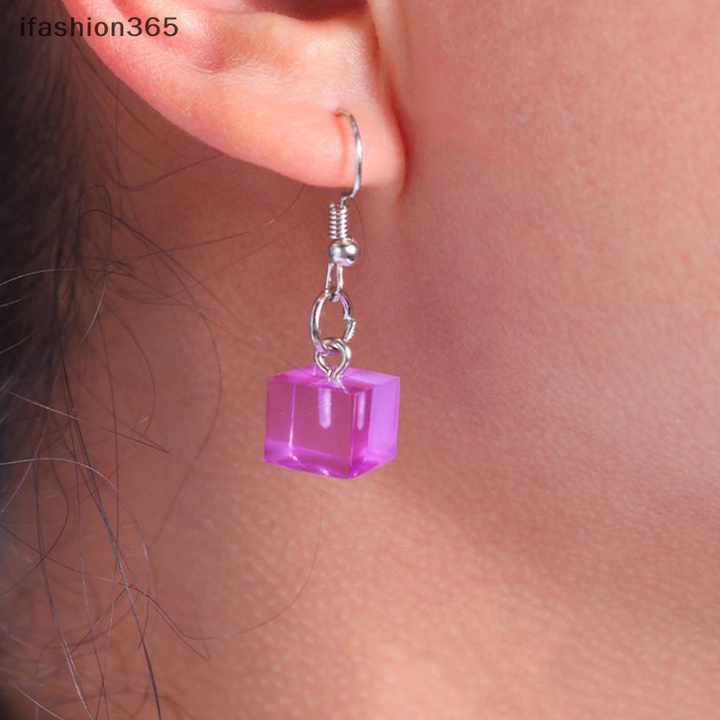 Khuôn Silicon Làm Trang Sức 6 Lỗ Hình Chữ Nhật / Vuông Độc Đáo DIY