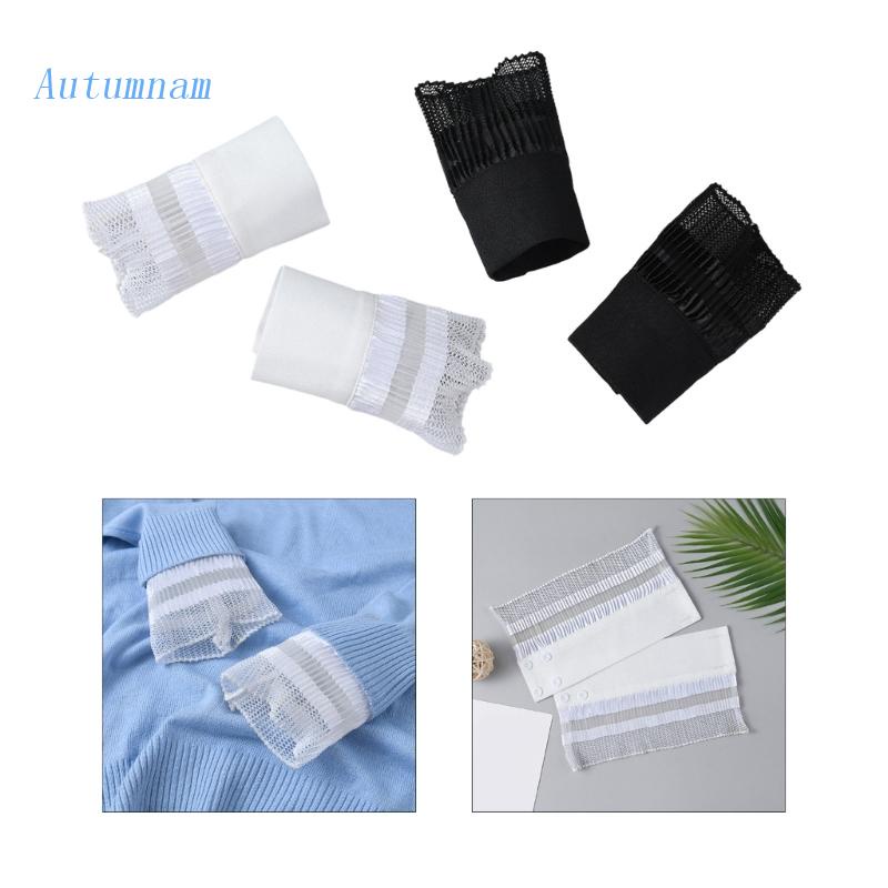 Khuy Măng Sét Trang Trí Cổ Tay Áo Chống Nắng Mùa Hè Điều Chỉnh Được Dành Cho Bạn Nữ