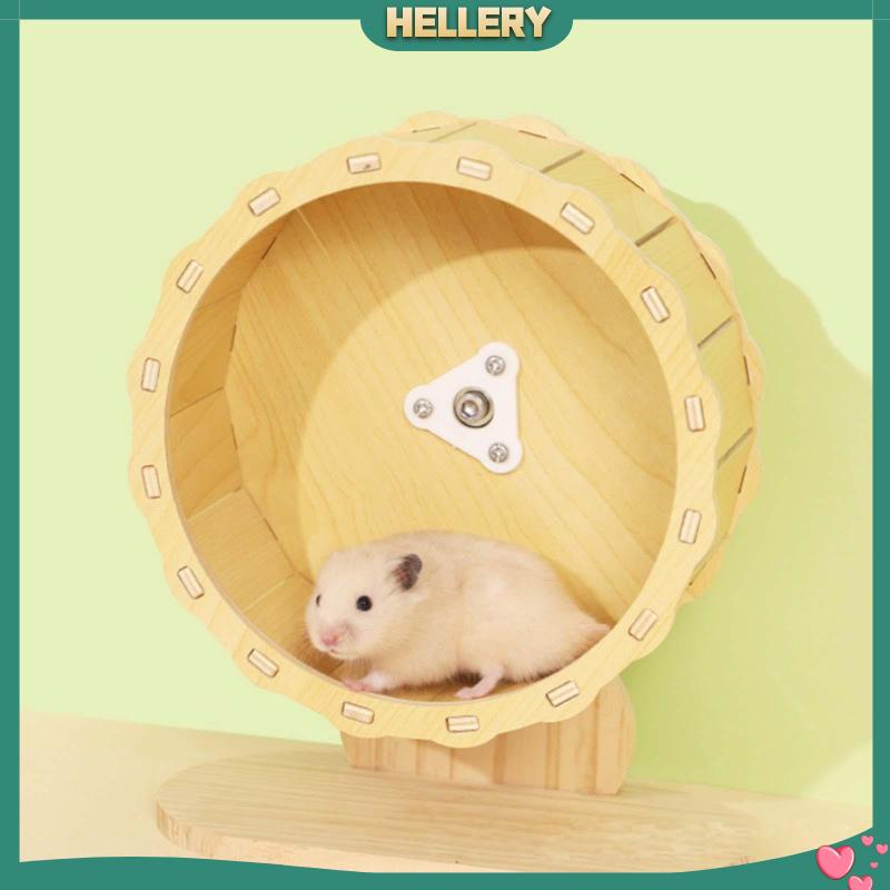 Đồ Chơi Bánh Xe Chạy Bằng Gỗ Có Thể Điều Chỉnh Cho Chuột Hamster / Mèo Cưng