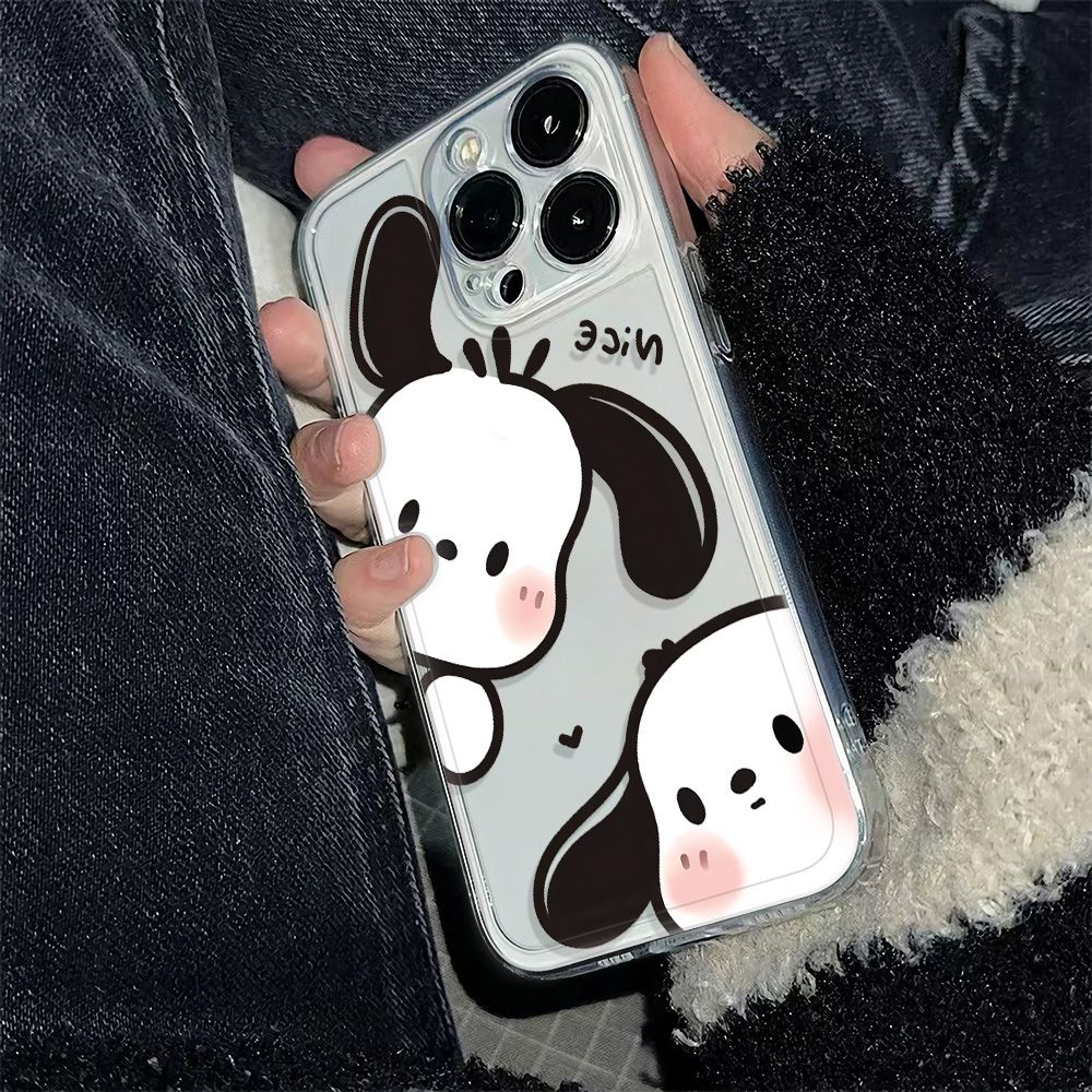 ✅Ốp Điện Thoại Mềm Chống Sốc Hình Cún Pacha 1378iPhone12 6In1114Promax D2Y6