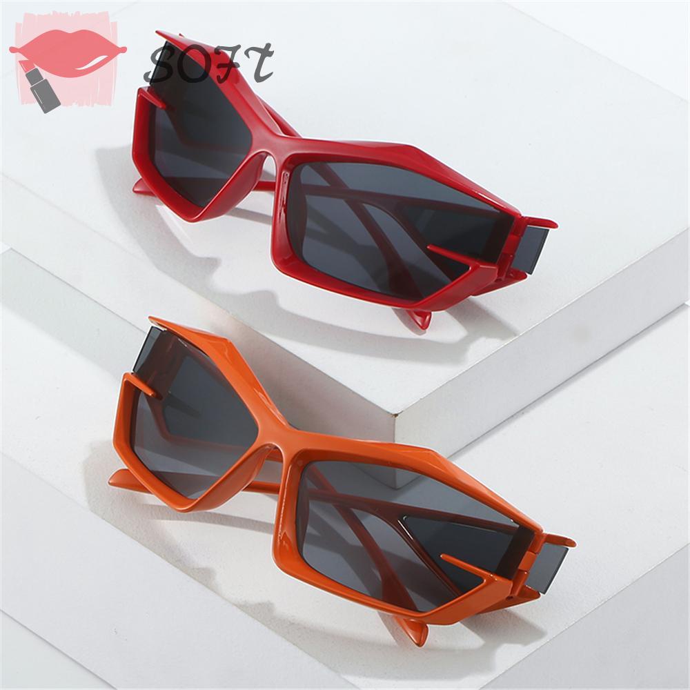 Kính Mát Mắt Mèo Chống Tia UV400 Phong Cách Steampunk