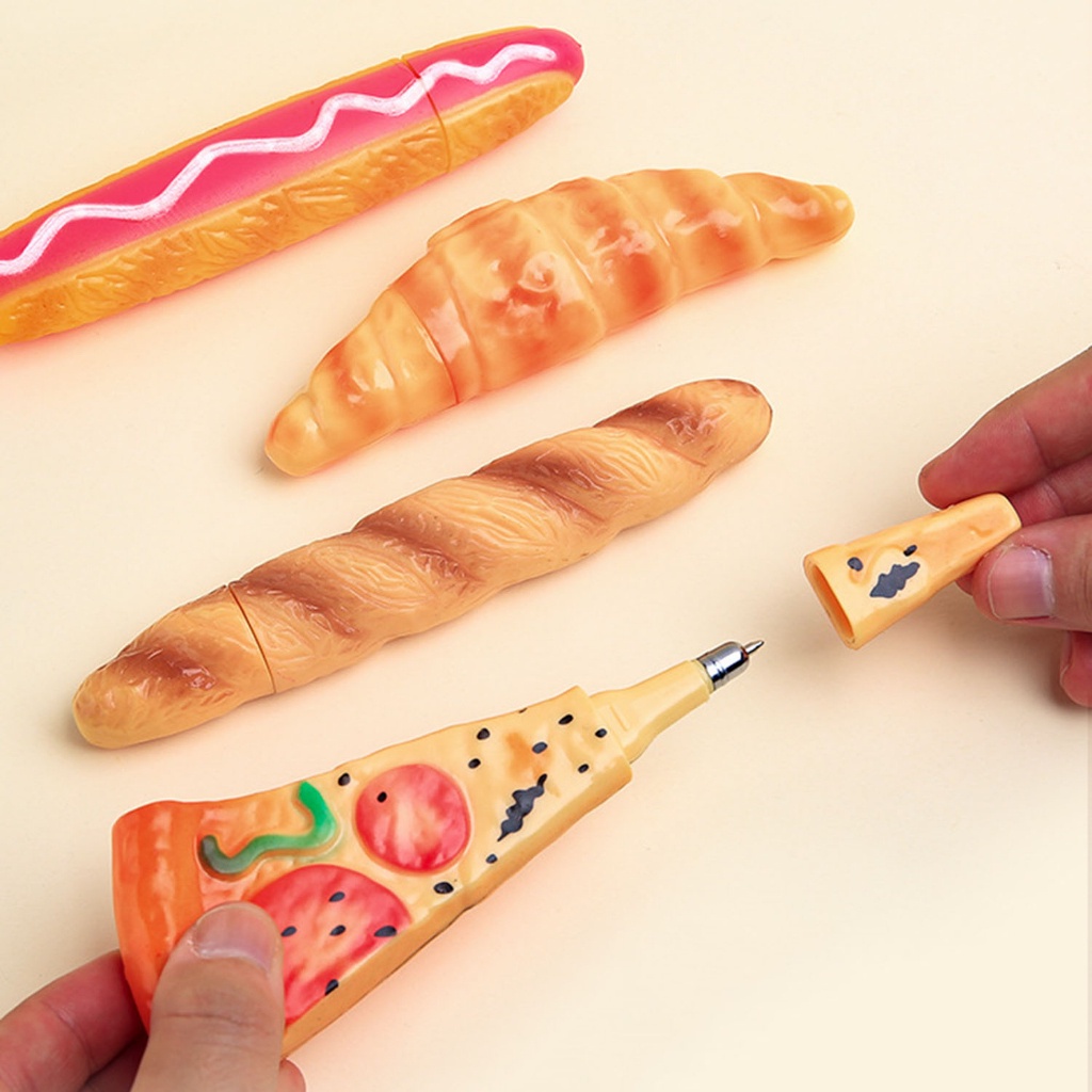 Bút bi pizza nam châm xinh xắn