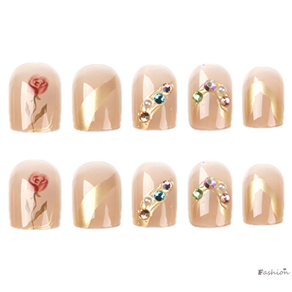 Đá Đính Trang Trí Móng Tay Nhiều Màu Sắc Chống Trầy Xước