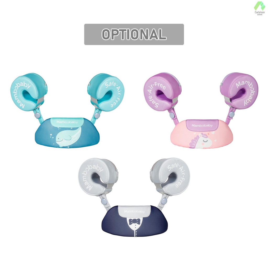 Áo Phao Bơi 3 Trong 1 Không Bơm Hơi Cho Bé Từ 3-6 Tuổi