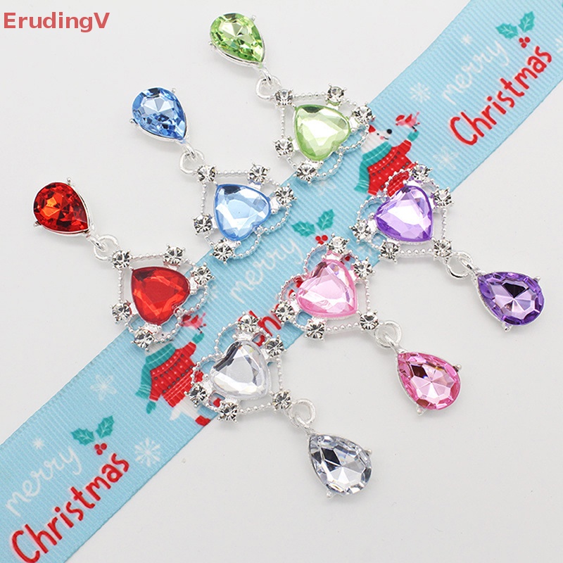 Ghim Cài Áo Acrylic Kim Loại Đính Đá 42 * 22mm DIY