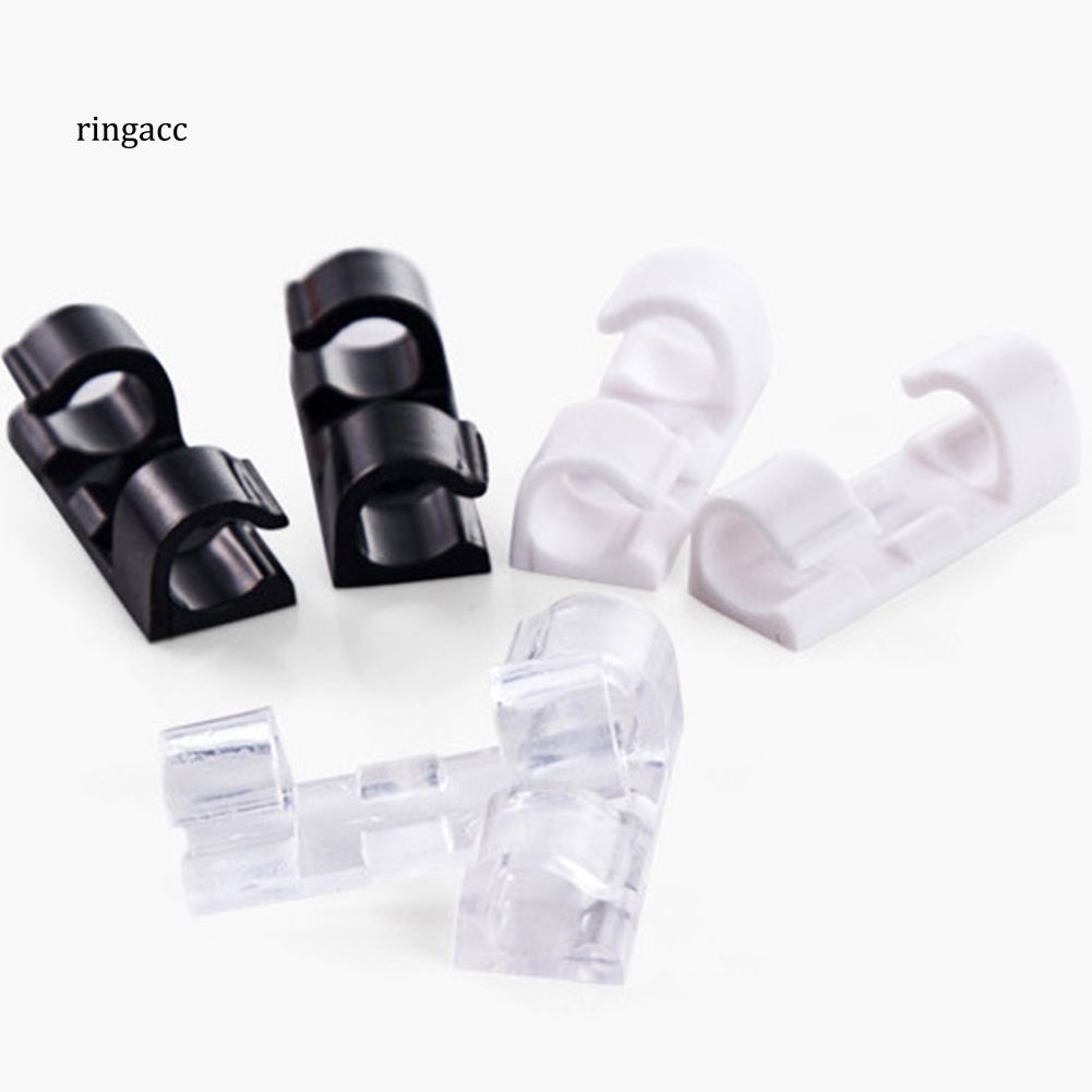 Set 20 Kẹp Cố Định Dây Cáp Tự Dính Tiện Lợi Giá Đỡ