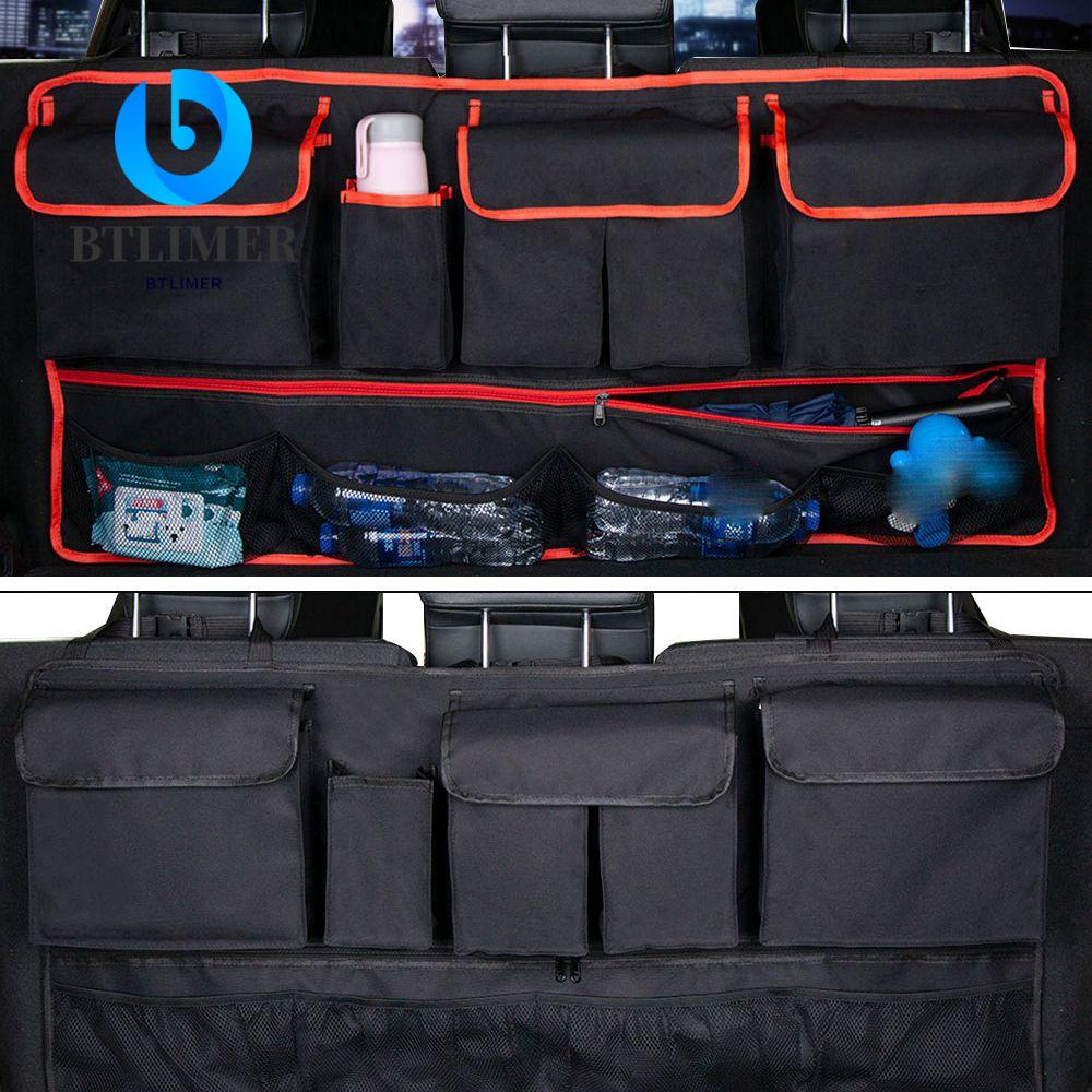 Btlimer Túi Đựng Đồ Bảo Vệ Lưng Ghế Xe Hơi Thông Dụng Bằng Vải Oxford