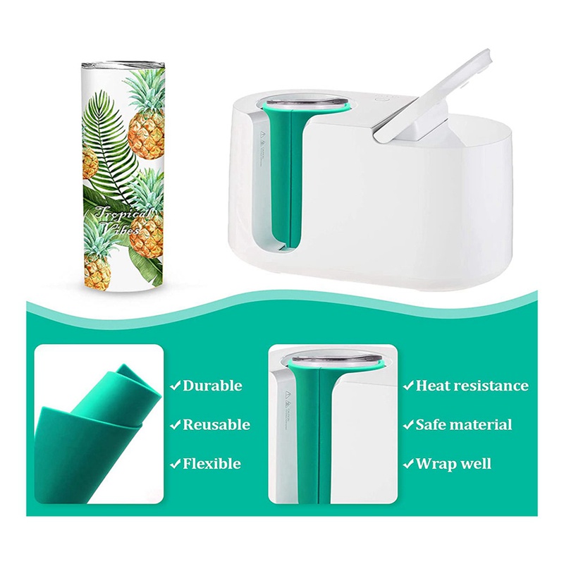 Bộ Phụ Kiện Quấn Cốc 3 Ngăn Bằng Silicone Dày Dặn Tiện Dụng