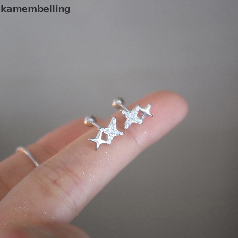 1 Đôi Khuyên Tai Hình Ngôi Sao / Xương Tai / Xương / Sụn Tai Thời Trang Cho Nữ