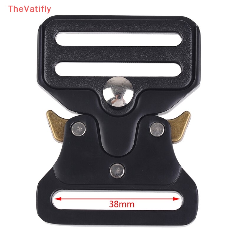 Kẹp Khóa Dây Đai Hành Lý / Túi Xách DIY Bằng Kim Loại 2 Kích Cỡ