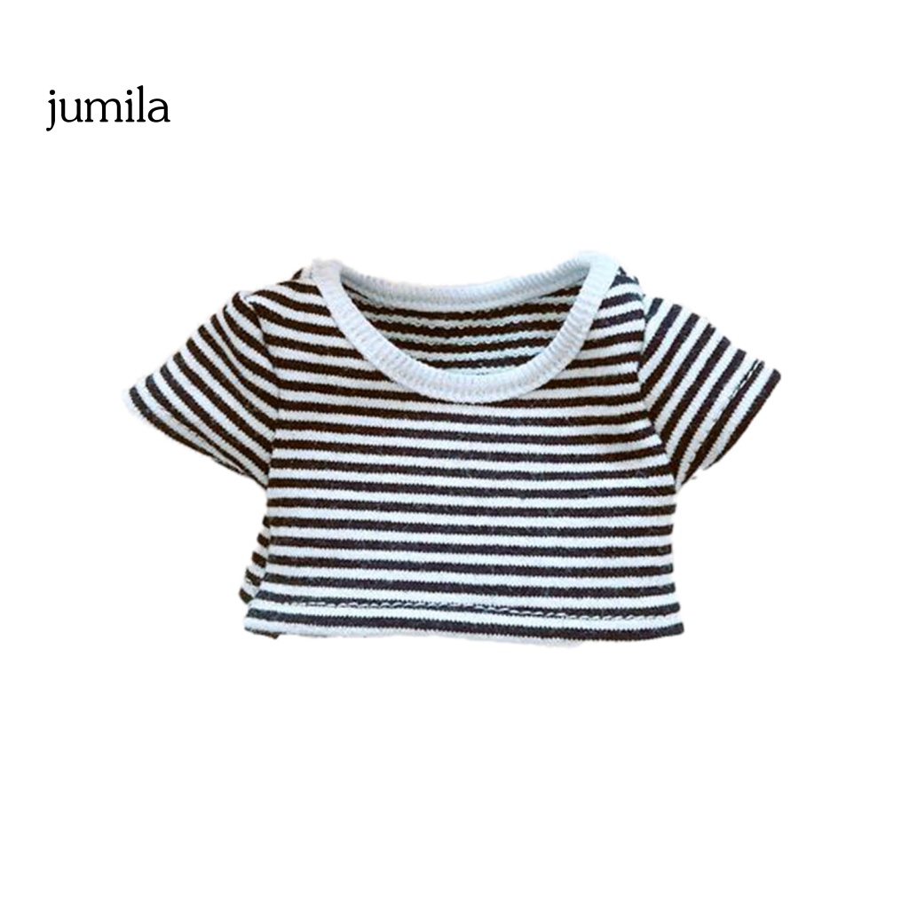 Bộ Áo Thun + Quần Dài 20cm Mềm Mại Dễ Thương Cho Búp Bê