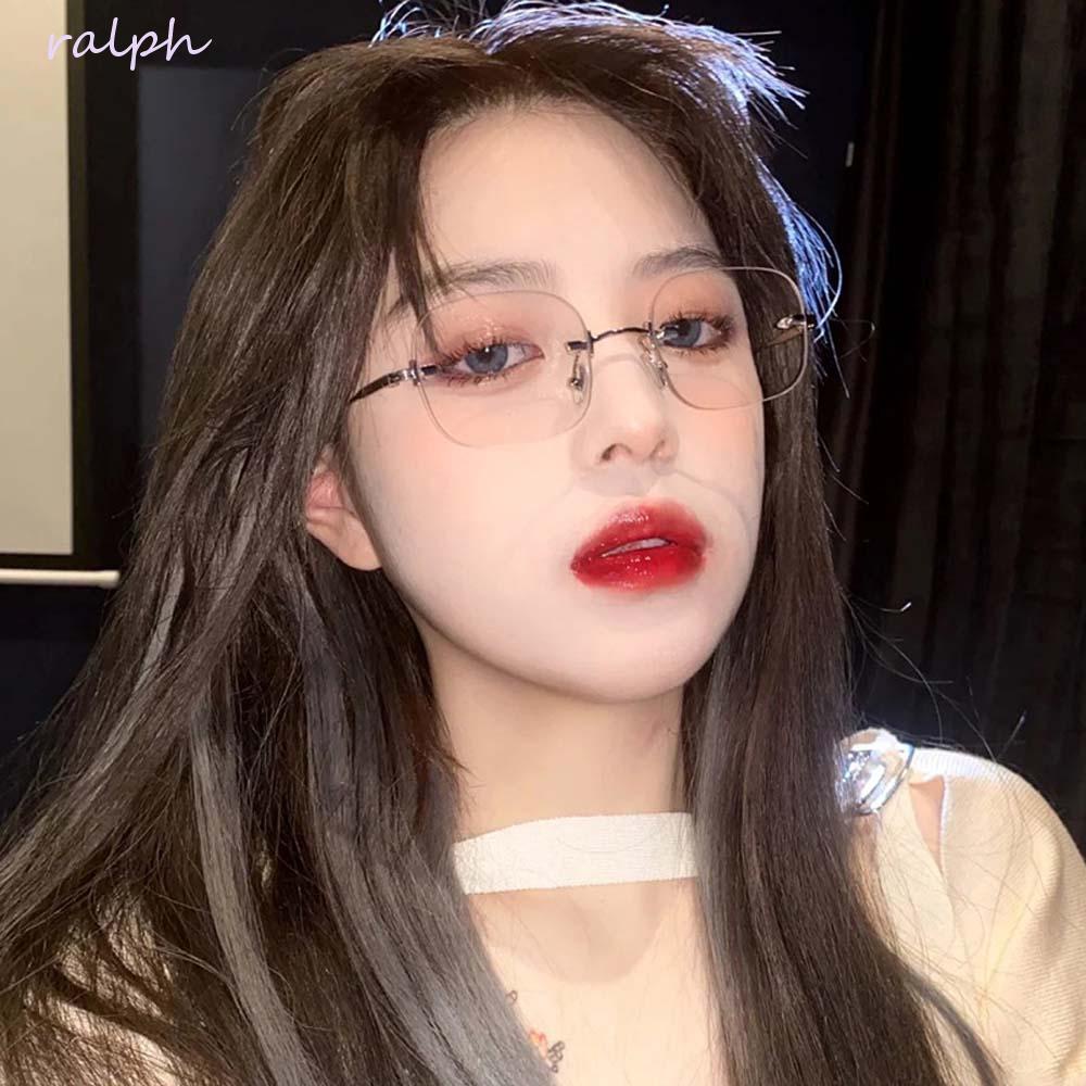 Kính Mát Gọng Vuông Chống Ánh Sáng Xanh Phong Cách Hàn Quốc Thời Trang Cho Nữ