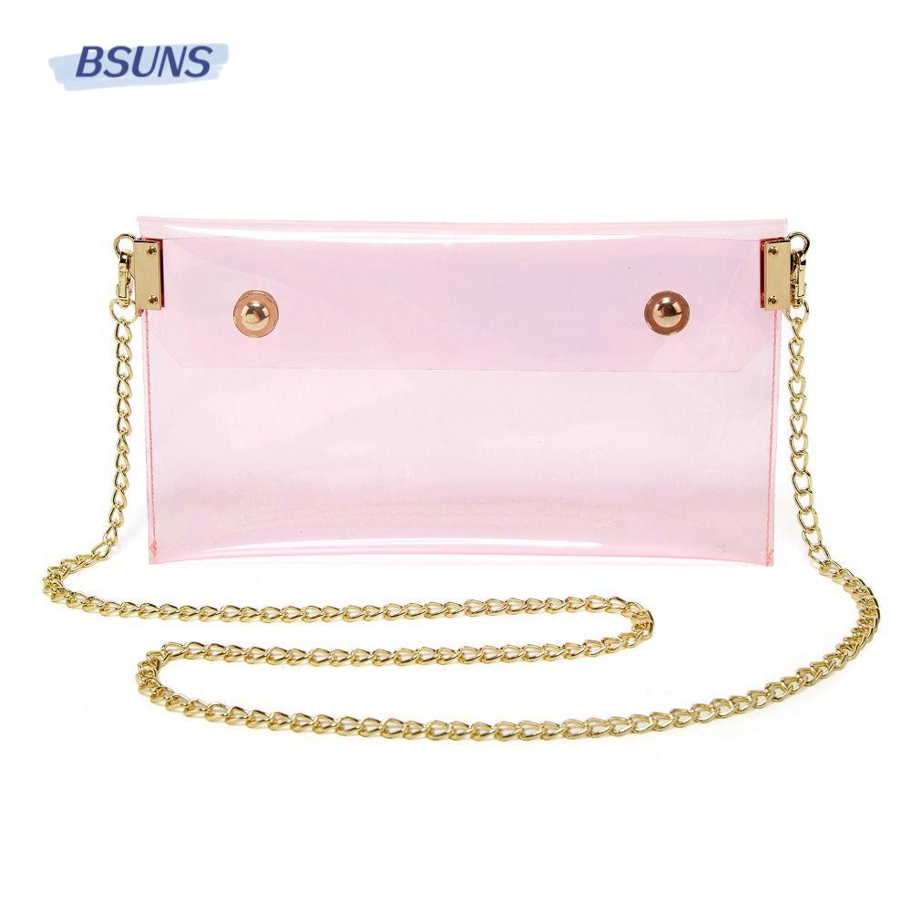 Túi Đeo Chéo Nhỏ Trong Suốt Dễ Thương Thời Trang Cho Nữ