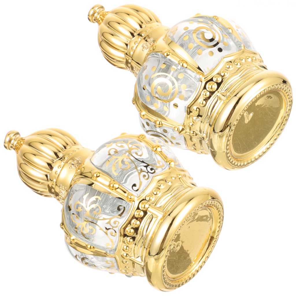 Bộ 2 Lọ Tinh Dầu Dùng Trang Trí Lễ Phục Sinh Phong Cách Vintage