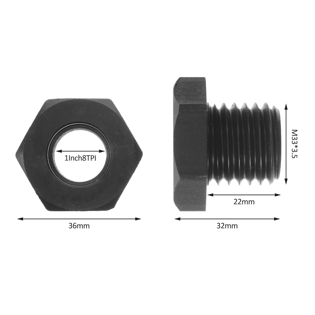 Bộ Chuyển Đổi Đầu Ren Chuyên Dụng Cho Máy Tiện Gỗ