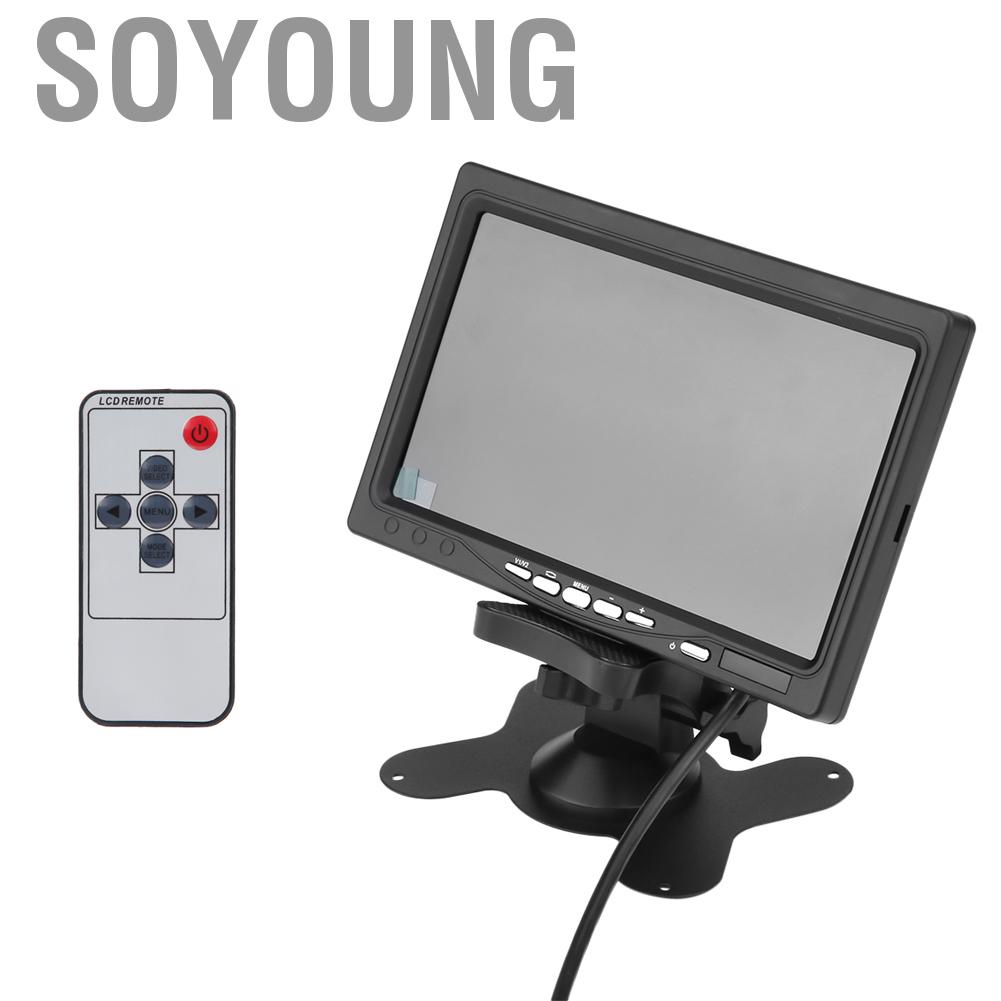 Soyoung HD 7" Inch Car Rear View Reversing Backup  Color LCD TFT Screen
