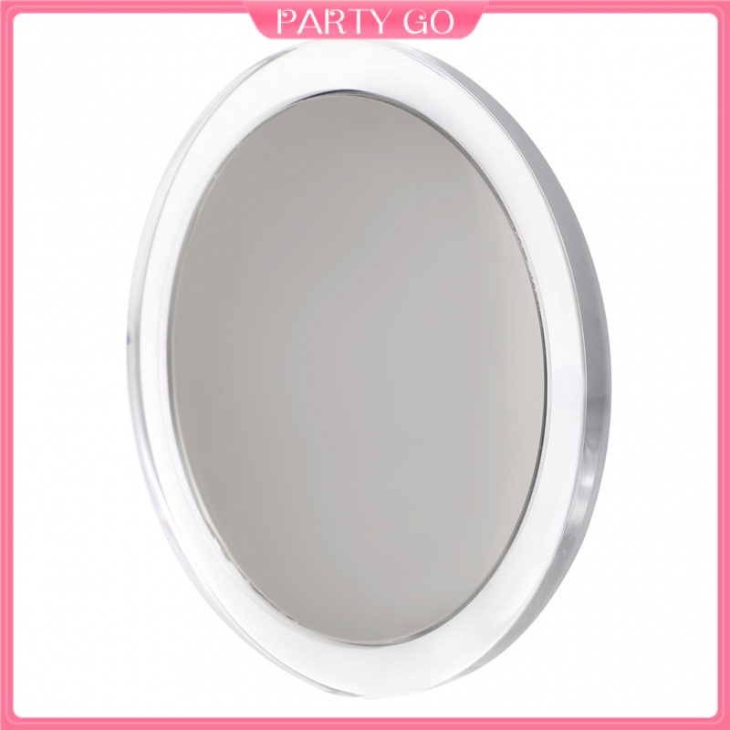 Gương Trang Điểm Một Mặt Có Giác Hút Và Đèn Dùng Đi Du Lịch Dành Cho Nữ