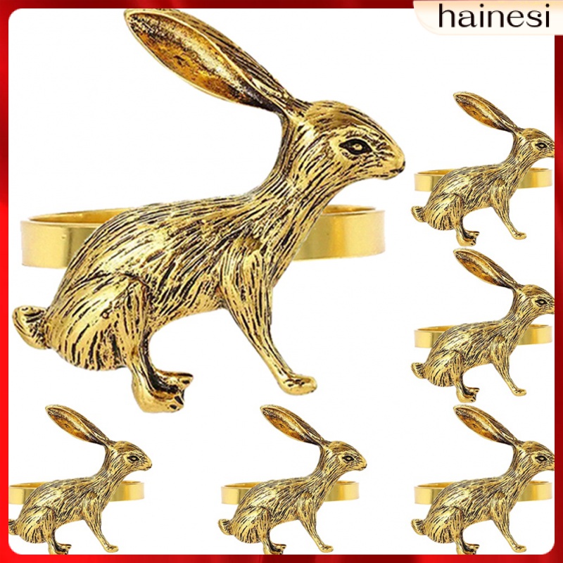 Adorno Para Mesa De Giá Đỡ Khăn Ăn Nhẫn Hình Thỏ Phục Sinh Cho Tiệc Cưới