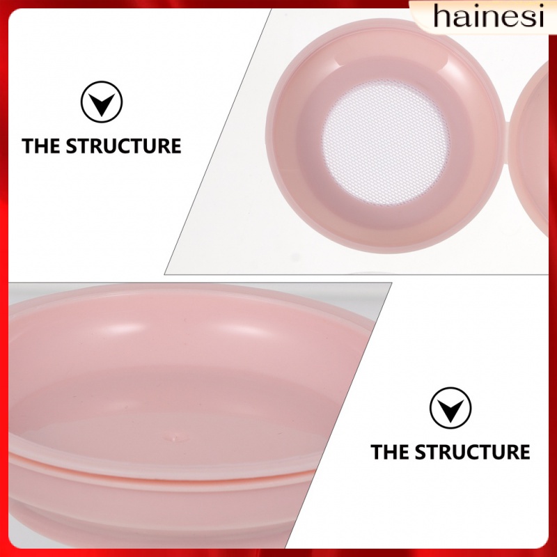 Set 2 Hộp Đựng Mút Trang Điểm Đa Năng Tiện Lợi Cho Du Lịch