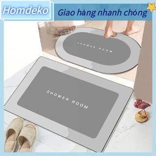 THẢM LAU CHÂN , THẢM CHÙI CHÂN CHỐNG TRƠN TRƯỢT SIÊU THẤM NHÀ TẮM , NHÀ BẾP 40x60CM, Thảm Chùi Chân Trải Sàn Nhà Thấm Hút Nước Homdeko M.