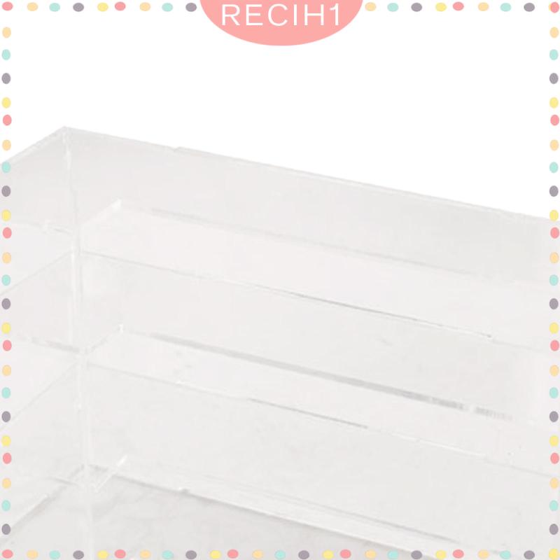 Tủ Trưng Bày Bánh Bằng Acrylic Tỉ Lệ 1 / 12 Trang Trí Nhà Búp Bê