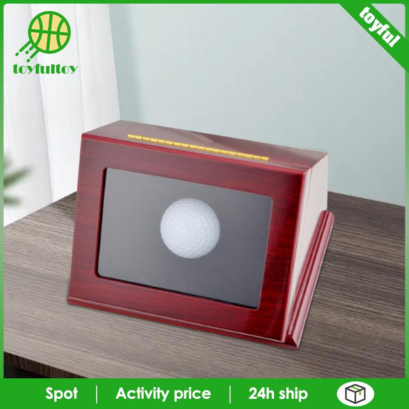 Hộp Gỗ Trong Suốt Trưng Bày Bóng Golf Tiện Dụng