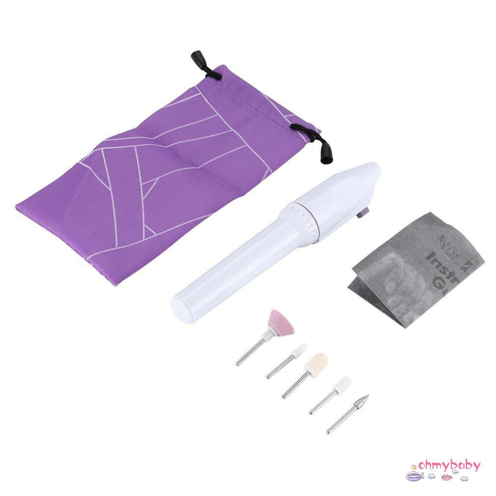 [OMB] Mini Chuyên Nghiệp Loại Bút Điện Làm Móng Tay Máy Di Động An Toàn Chân Chăm Sóc Mài Ba Lan Thiết Bị [Z/4]