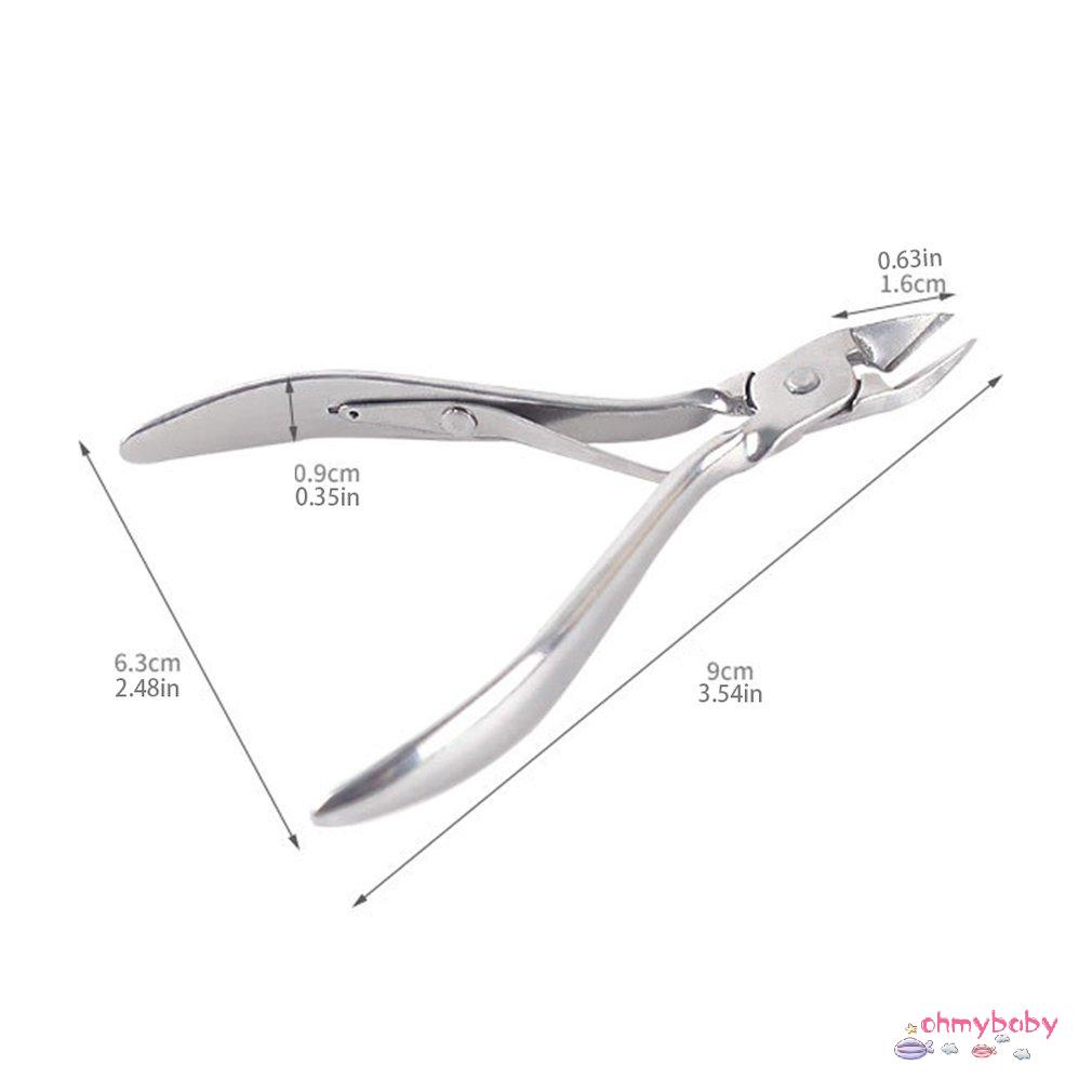 [Ready] Thép không Gỉ Olecranon Nail Làm Móng Tay Chân Da Chết Ngón Cứng Đầu Hai Lớp Thịt Đặc Biệt [Z/6]