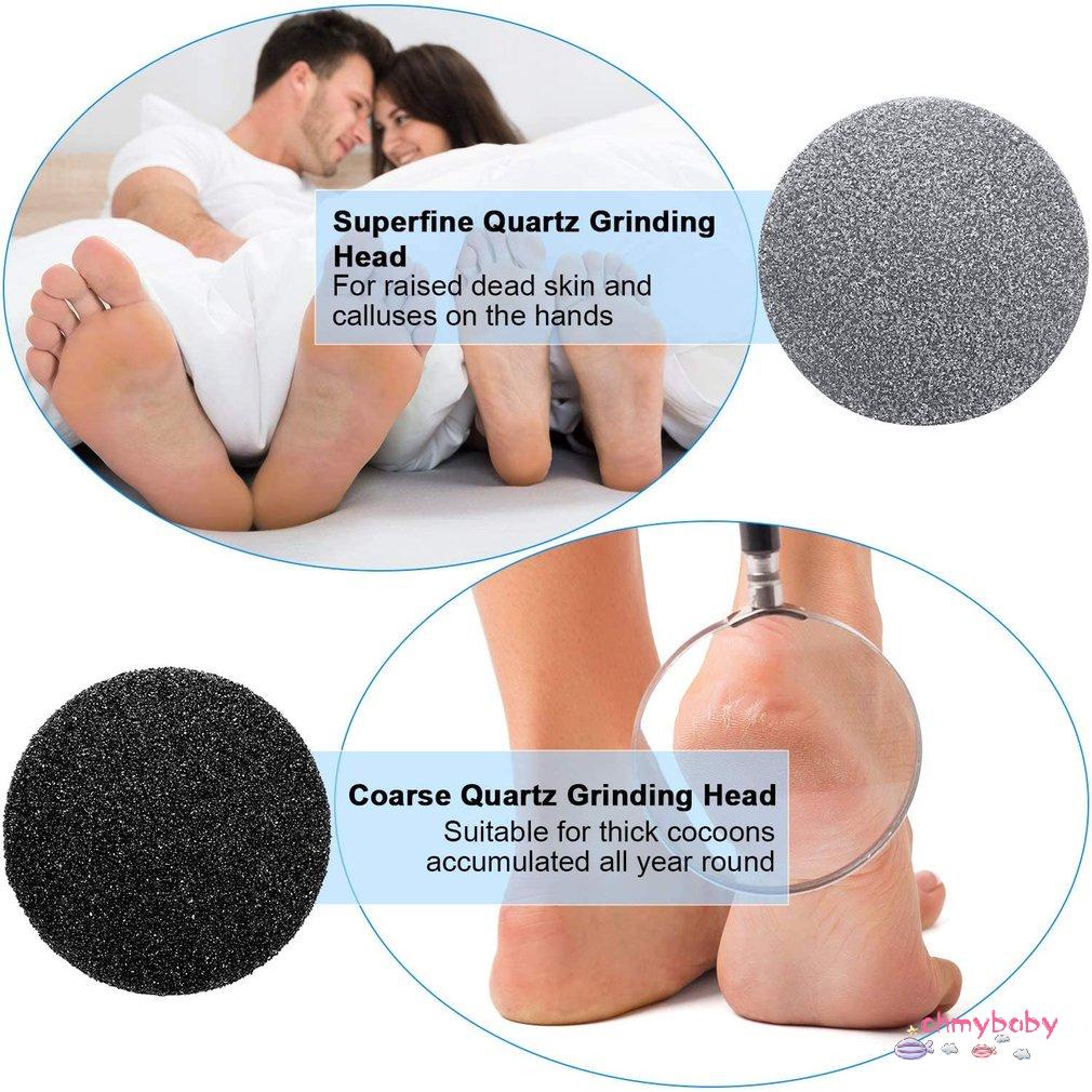 [Ready] Máy mài chân với 5 cặp đầu hút không điện cầm tay tẩy tế bào chết [Z/15]