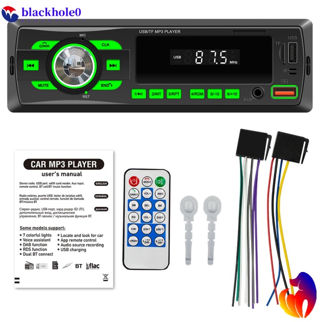 Máy Nghe Nhạc Mp3 Kết Nối Bluetooth 5.0 Thông Minh Hỗ Trợ Đài Fm Radio Cổng Sạc Usb Cho Điện Thoại