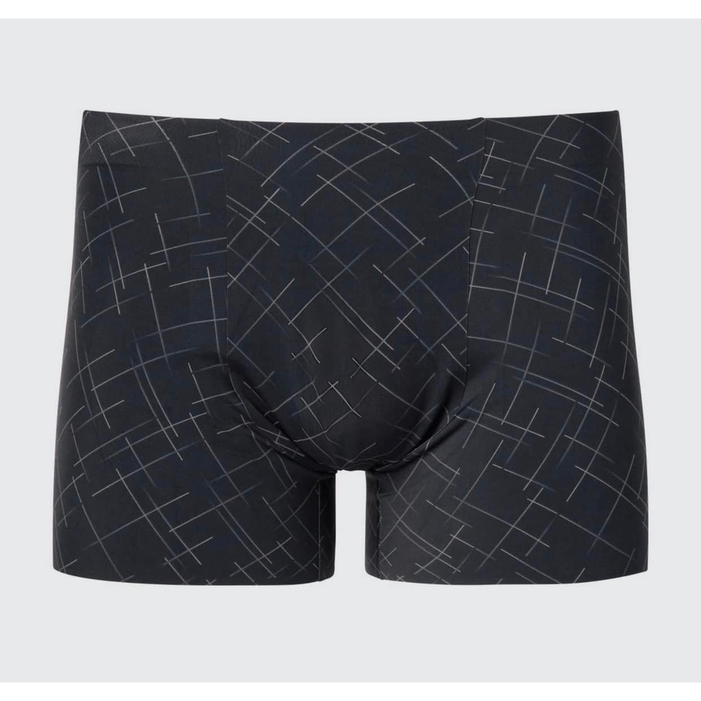 Quần Boxer Nam U.ni.qlo Hoạ Tiết Không Viền, Không Đường May
