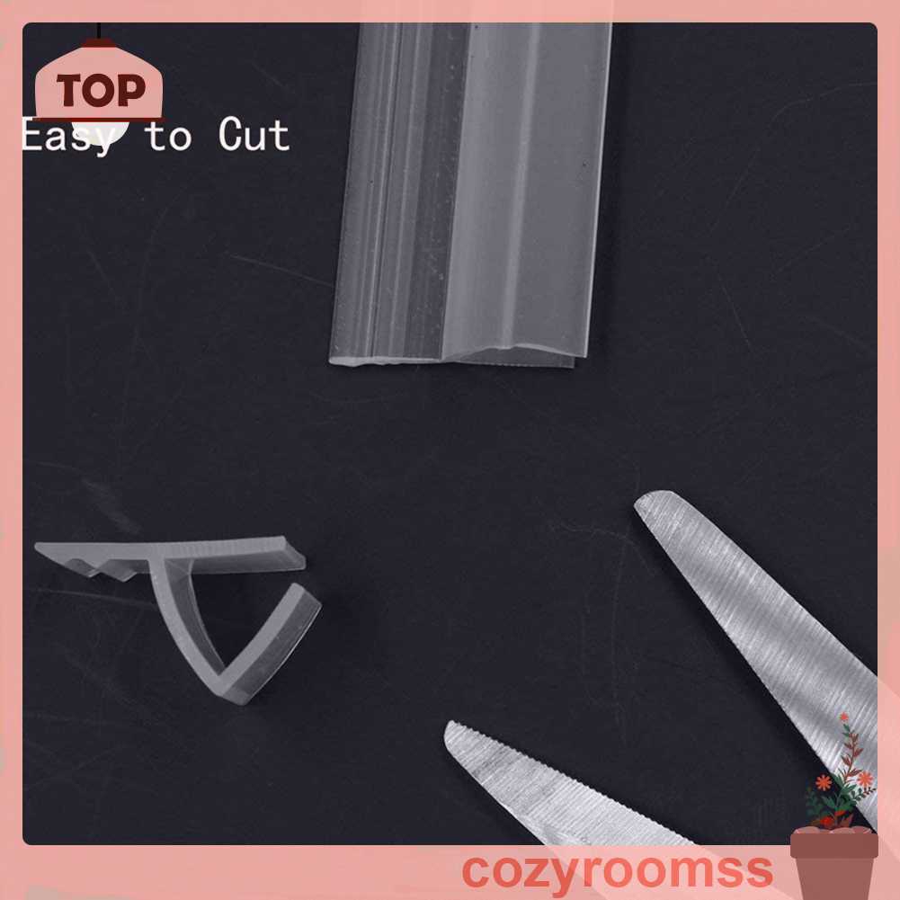 Dải Niêm Phong Cửa Kính Không Khung Dành Cho Phòng Tắm 3 / 8 inch