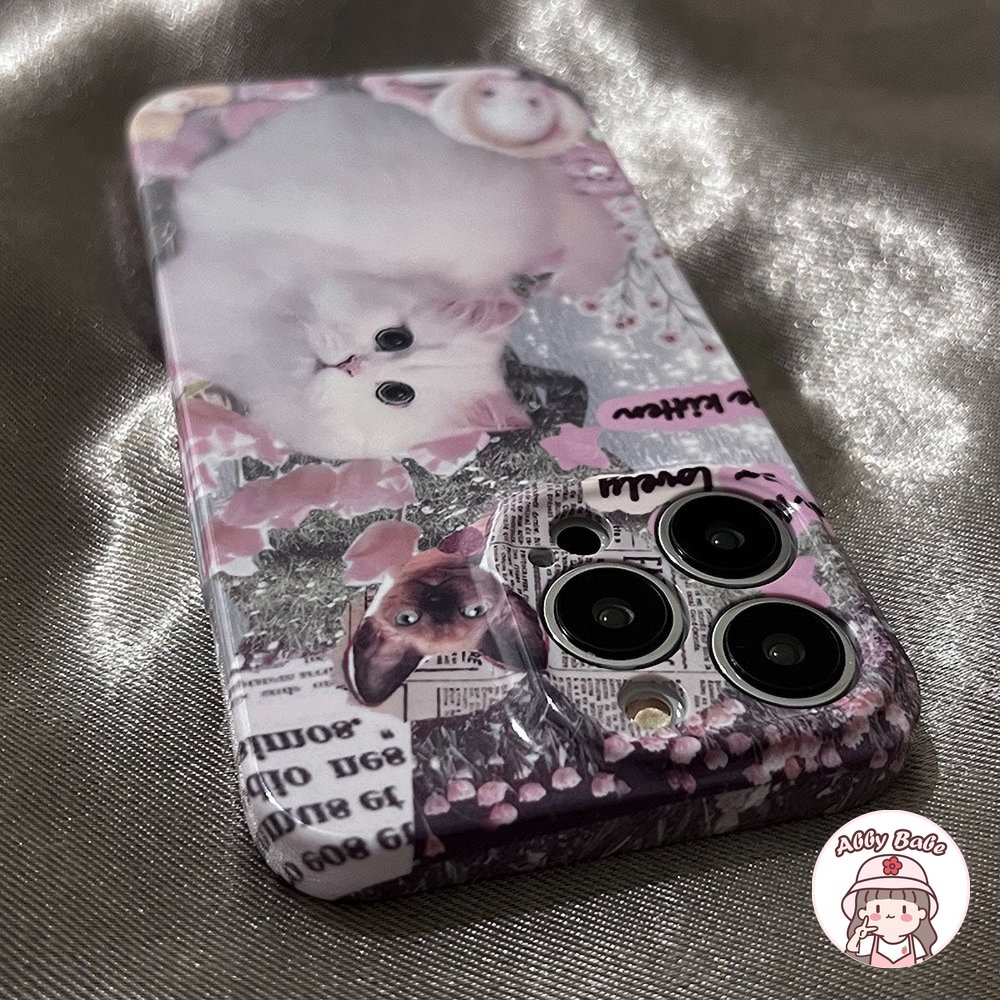 Ốp Điện Thoại TPU Cứng Chống Bụi Bẩn In Hình Mèo Ba Tư Cho IPhone 14 Pro Max 11 12 11 Pro Max XS