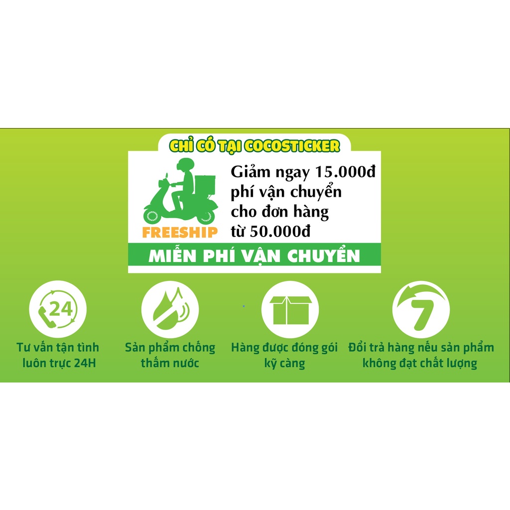 Sticker Cute Meme chống nước dán laptop, điện thoại, đàn guitar, mũ bảo hiểm, vali