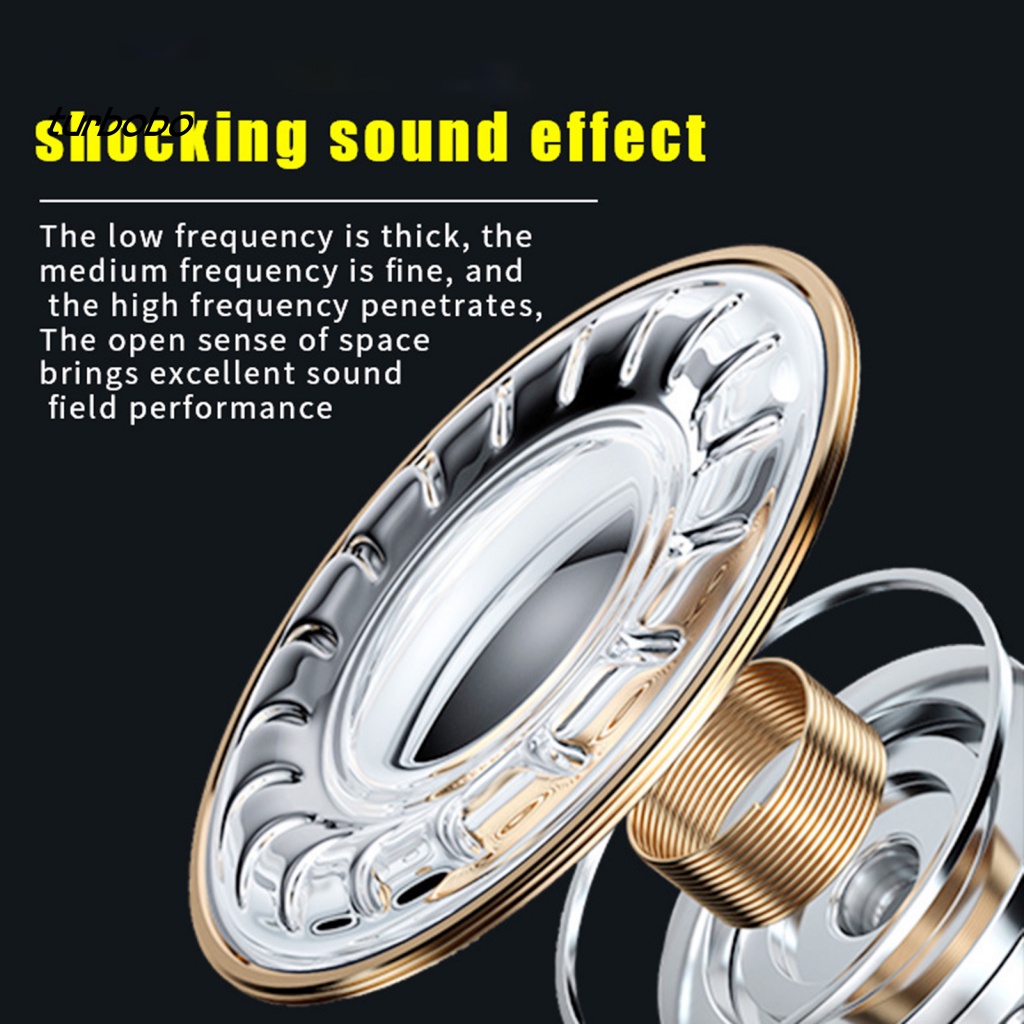 Tai nghe không dây turbobo Móc Vành Tai Hiển Thị LED Chống Thấm Nước Mới Lạ