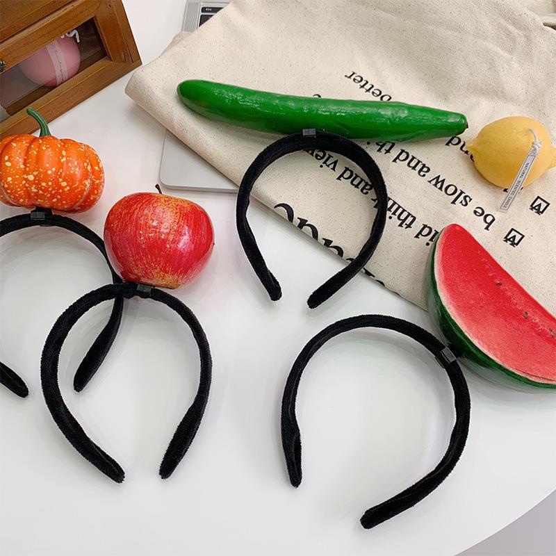 Băng Đô Cài Tóc Hình Trái Cây Ba Chiều Dễ Thương Cho Học Sinh